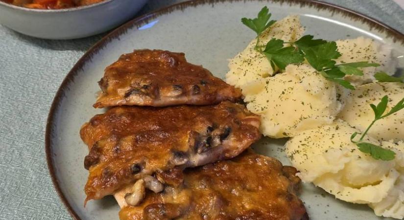 Óvári módra készült csirke: retró vendéglők kedvence a tányéron