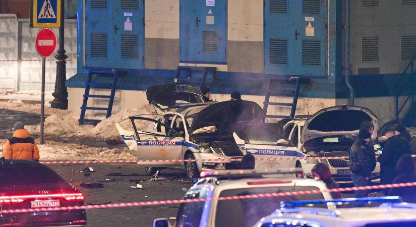 Robbantátos merénylet Moszkvában: egy rendőr meghalt, kettő pedig megsebesült