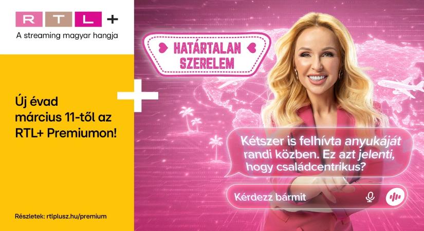 Március 11-én dupla epizóddal indul a Határtalan szerelem az RTL Premiumon