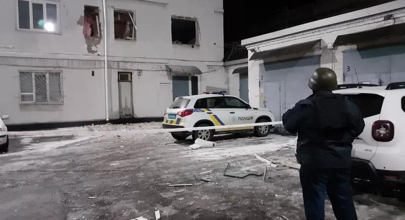 Robbantásos terrortámadás történt hétfő este egy dnyiprói kerületi rendőrőrsön