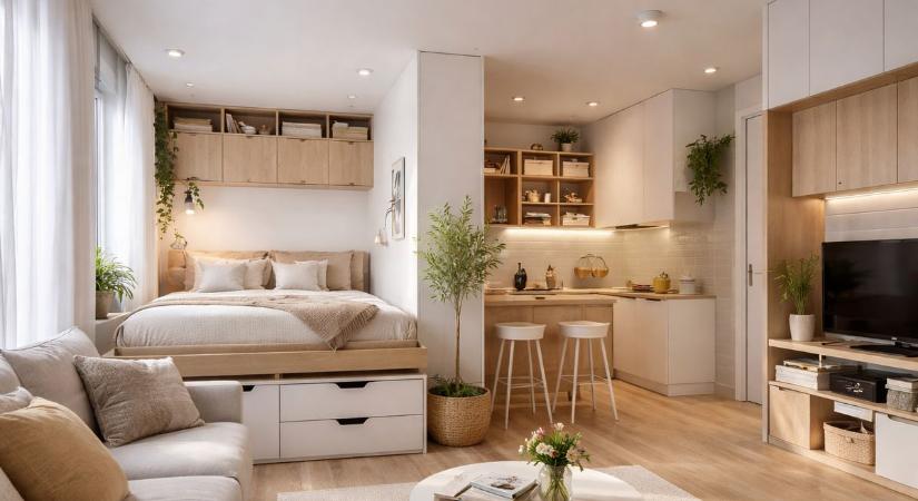 Nagy ötletek kis lakáshoz: egyediség és kreativitás