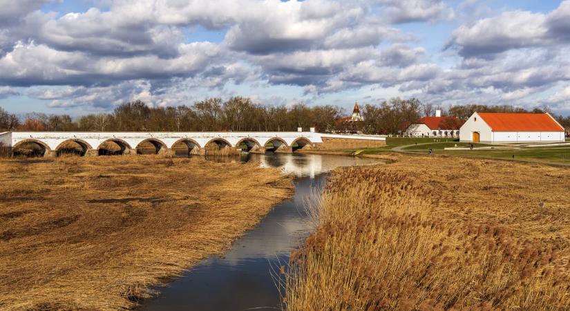Hortobágy, település a pusztában