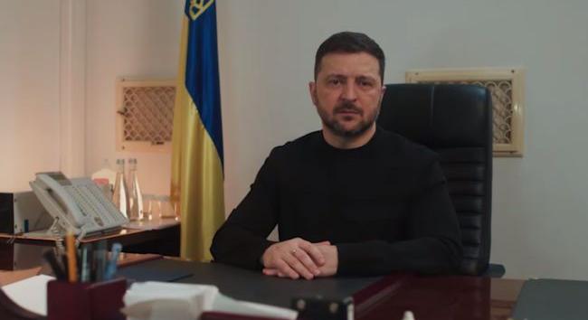 Zelenszkij először mutatta meg a Bankova utcai bunkerét