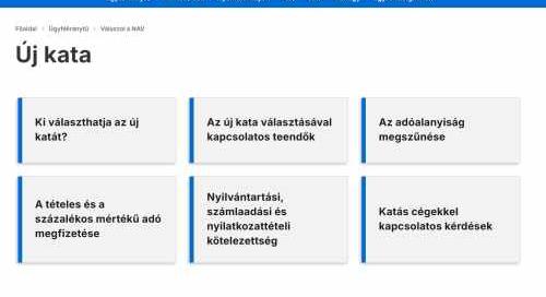 NAV: 25-e éjfélig még benyújtható a kata-bevallás