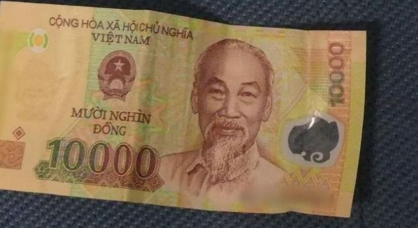 Vietnámi valuta volt a pénztárcában, amit ellopott a zalai nő