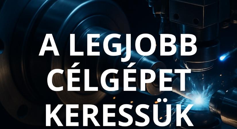 A célgépek, a gazdaság láthatatlan hajtómotorjai – Magyar Ipari Célgép Nagydíj 2026