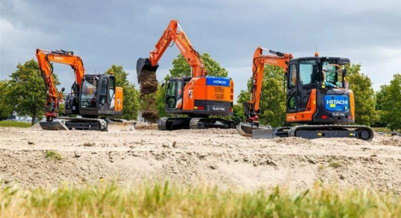 Az építőipar új álma: nonstop üzemelő elektromos kotrógépet villantott a Hitachi