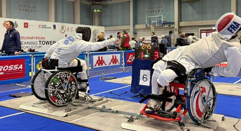 Kórházba került az egerszegi vívó Pisában, ezért nem lett nagyobb baj