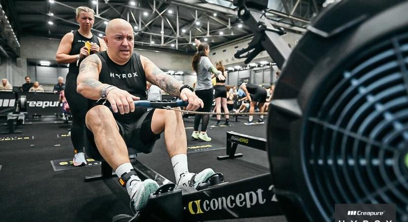 Itt nincs szünet, a futás a pihenő – ménfőcsanaki páros a bécsi HYROX versenyen