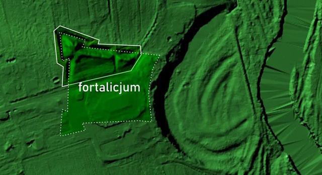 Lézeres távérzékeléssel fedeztek fel egy 17. századi erődítményt Lengyelországban