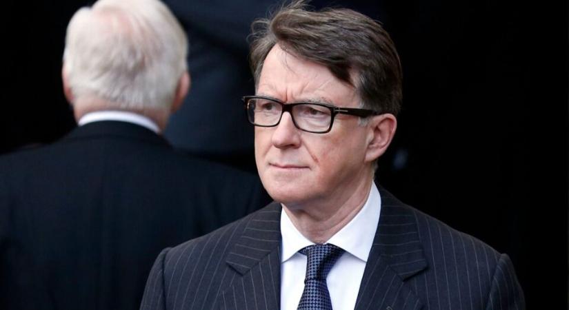 Epstein‑akták: őrizetbe vették Peter Mandelsont, Nagy‑Britannia volt washingtoni nagykövetét