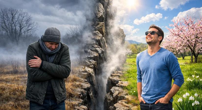 Kettészakad az ország szerdán: 8 fokos különbség lesz a vármegyék között (itt a hőtérkép)