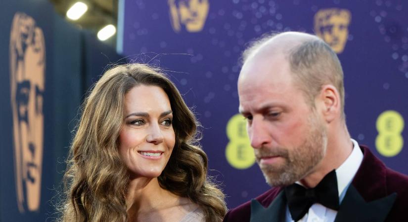 Vilmos herceg drámai vallomást tett a BAFTA-gálán