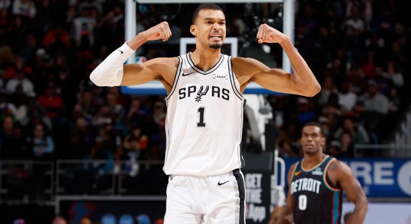 NBA: sorozatban kilenc Spurs-siker, véget ért a Kings 16 meccses vesszőfutása