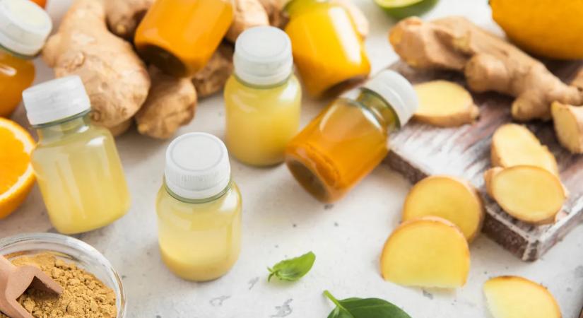 Megfáztál vagy másnapos vagy? Így készíts gyömbér shotot házilag és elmúlik a baj