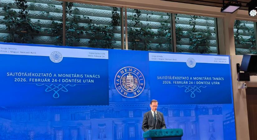 Varga Mihály: nem indítottunk kamatcsökkentési ciklust