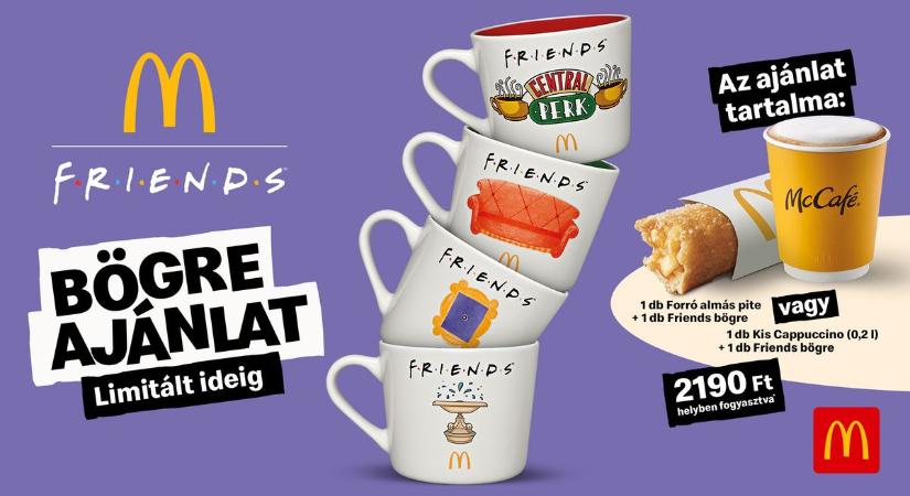 Nem akárhogy erősítenek a Jóbarátok a Mekiben - Mutatjuk a kampány újabb állomását