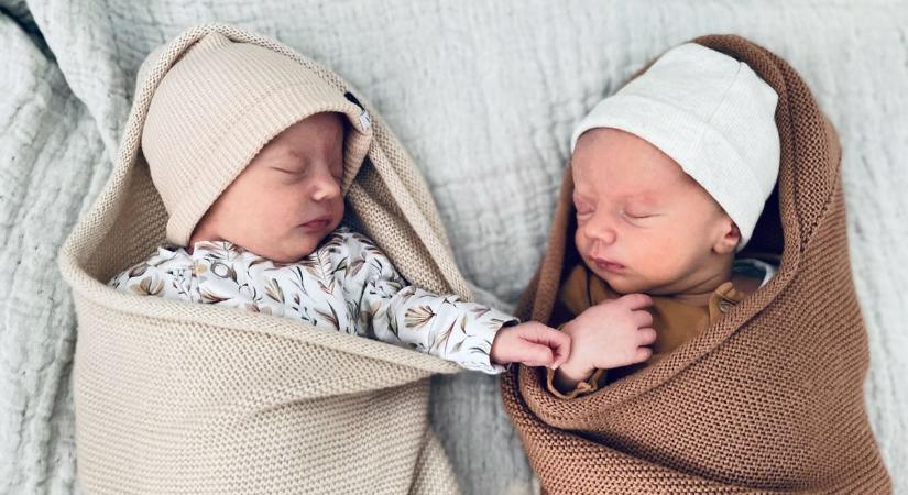 Az első tavaszias napok ikreket hoztak a veszprémi kórházba