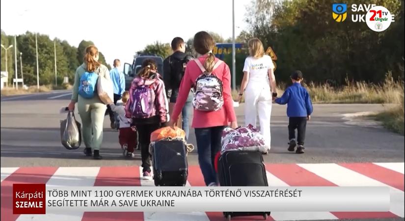 Több mint 1100 gyermek Ukrajnába történő visszatérését segítette már a Save Ukraine (videó)