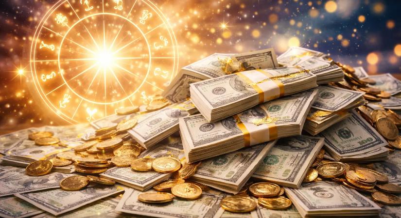 5 csillagjegy nagyon random hatalmas összegű pénzhez jut március 1-től