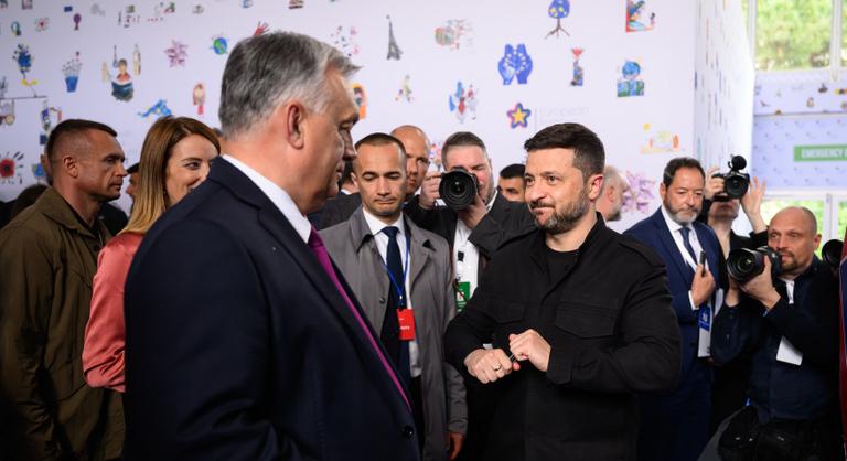 Zelenszkij keményen üzent: Ha Orbánnak valami baja van, tárgyaljon Putyinnal