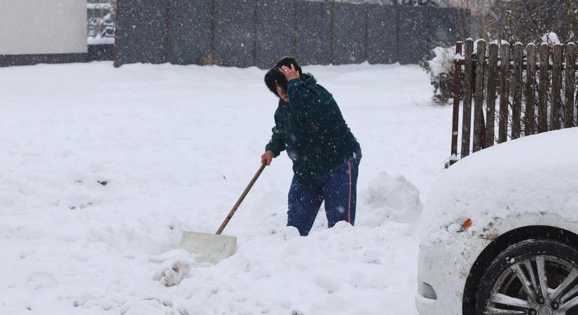 Hatalmas hózápor csapott le Amerikában – Baranyában is ez várható?