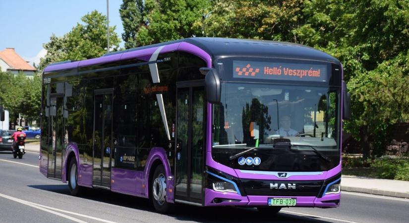 Március elsejétől jelentős menetrendi finomhangolást vezet be a V-Busz Veszprémben