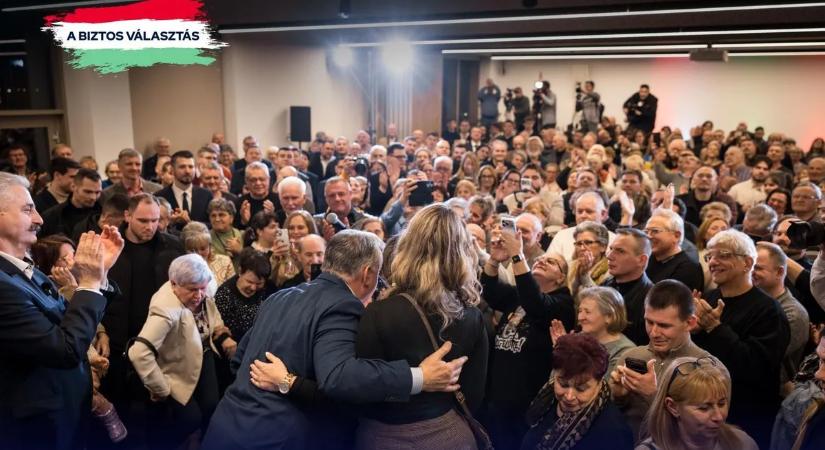 Orbán Viktor: Minket igazi emberek támogatnak, mert mi a magyar emberek pártján állunk