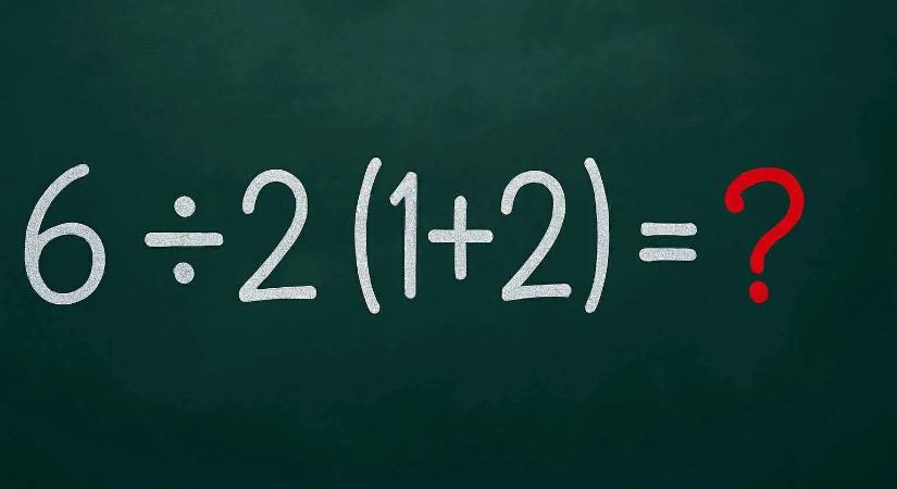 Napi agymozgató matekfeladat: Mennyi az eredmény?