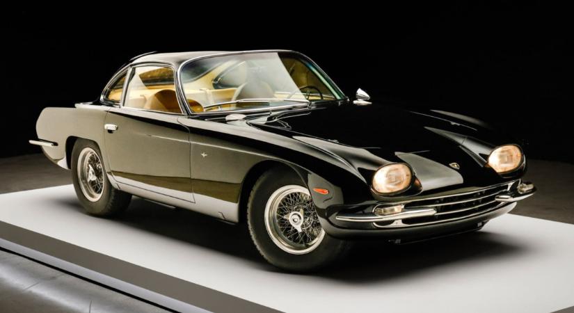 Őrült ritka veterán a Lamborghini első személyautója – ez itt pont eladó!