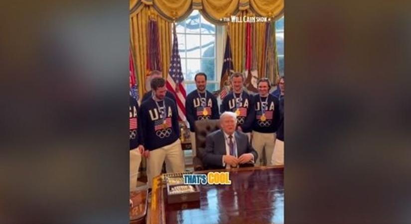 Trump nyakába került az olimpiai arany, vissza se akarta adni (VIDEÓ)