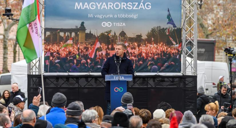 Medián: a választani tudó biztos szavazók körében már 20 százalék a Tisza előnye