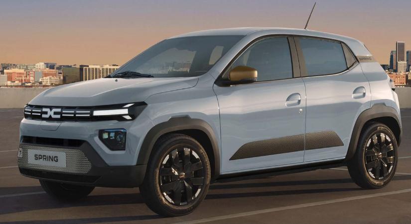 Magyarországon a 102 lóerőre izmosodott apró Dacia villanyautó
