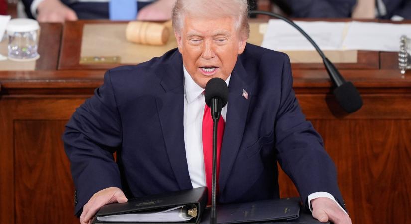 Trump évértékelője: Az Egyesült Államok erősebb, jobb és gazdagabb, mint valaha