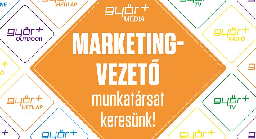 Marketingvezető munkatársat keres a Győr Média