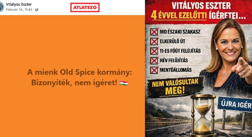 Megígérte. Megcsinálta? Ezzel kampányolt Vitályos Eszter négy éve