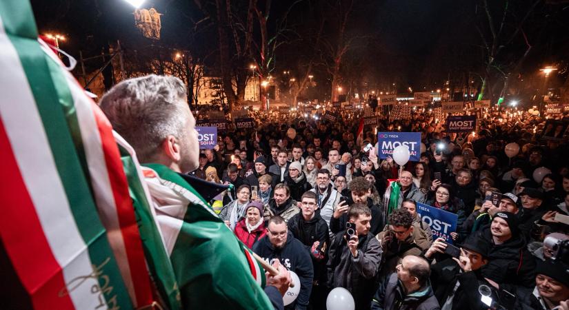 Eldőlt a magyar választás? A Medián szerint 20 pontra nőtt a Tisza előnye a biztos szavazók körében