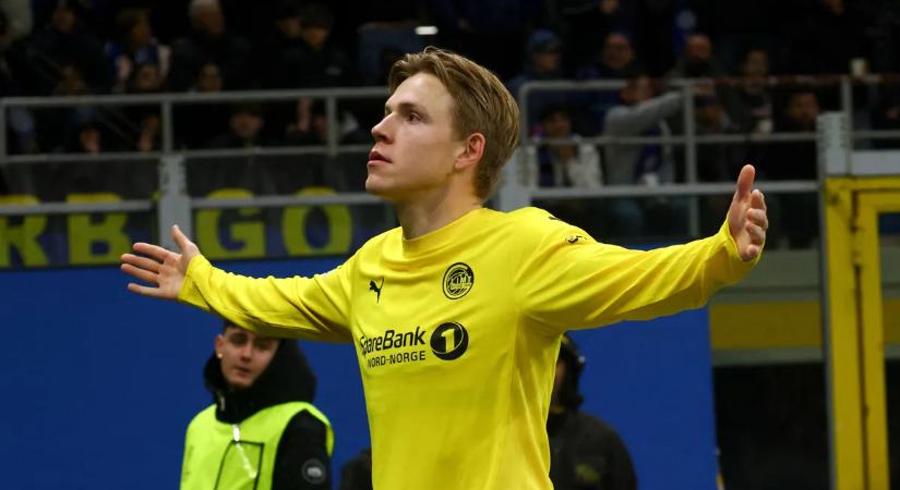 Éppen őt pécézték ki! Nem ünnepelhetett társaival a meccs embere, az Intert elintéző norvég hős