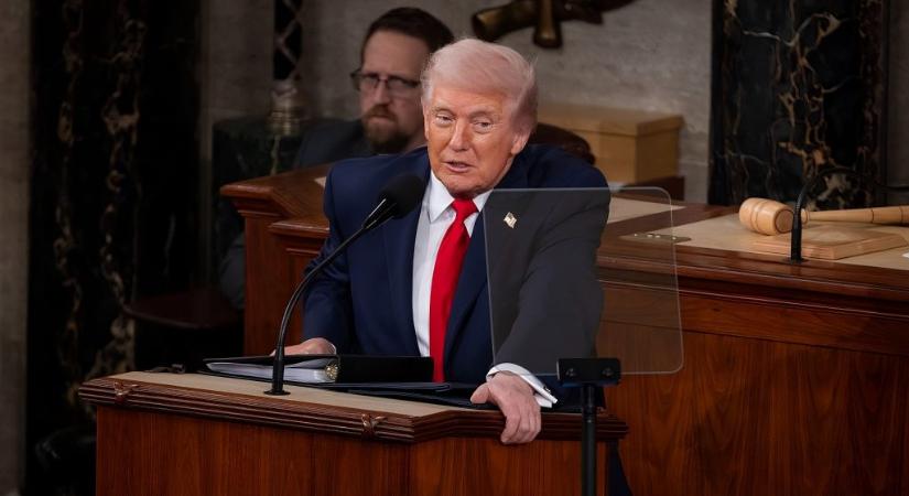 Évet értékelt Trump: „Egyesült Államokat a nemzetközi színtéren jobban tisztelik, mint talán korábban bármikor”