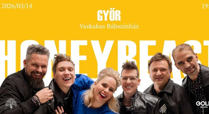 Turnéra indul a Honeybeast - Győr is az állomások között