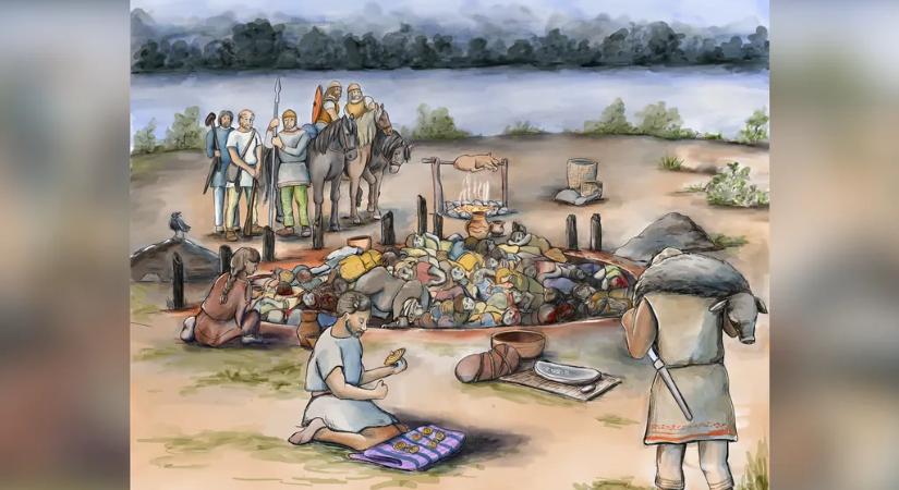 A nők és gyerekek tömegsírja a vaskor eddig ismeretlen, brutalitásában „hatékony” arcát mutatja meg