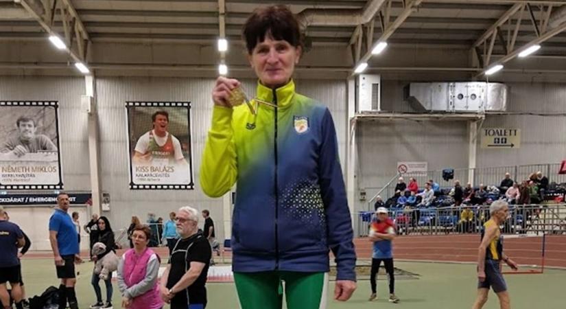 Az egerszegi veterán atléta nem lassít: újabb két bajnoki cím