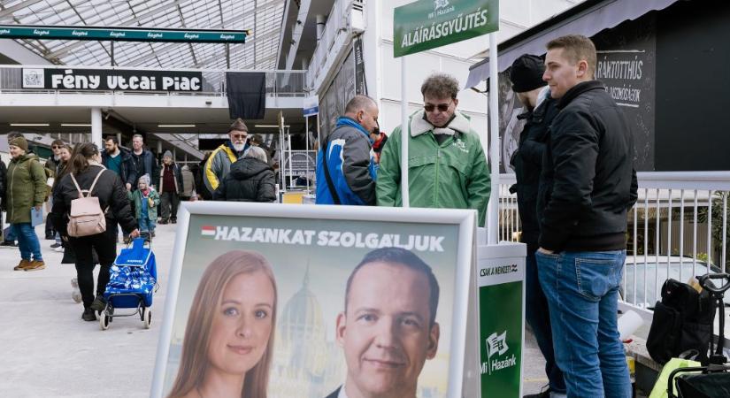 Ajánlásgyűjtés: Katasztrofálisan állnak a kis pártok az NVI adatai szerint