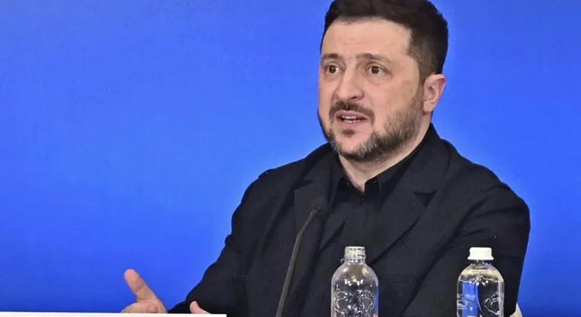 Zelenszkij szerint márciusban ülhetnek le tárgyalni Oroszországgal egy háromoldalú találkozón