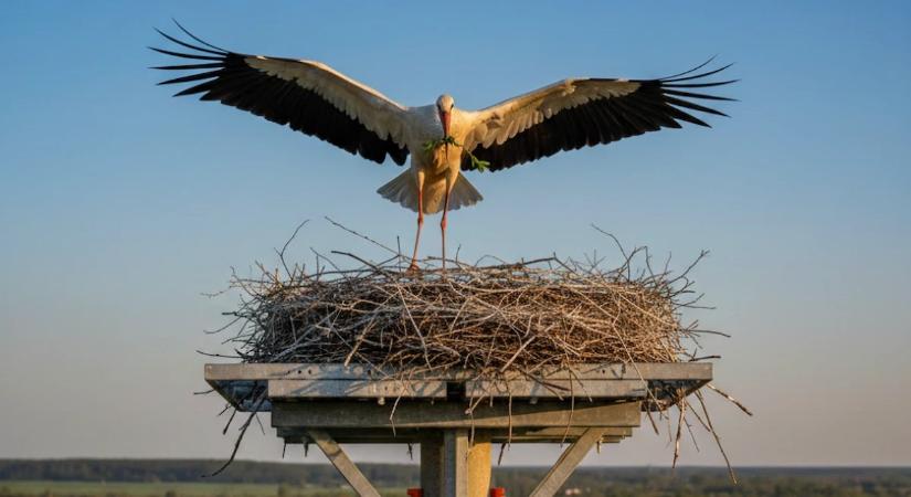 Jönnek az első gólyák: Óriási változás történt miattuk a magyar villanyoszlopokon
