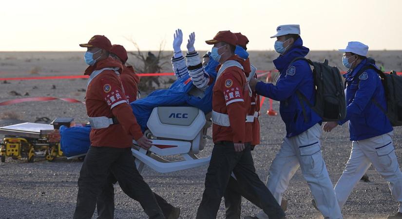 Vészhelyzet alakult ki a kínai űrállomáson: az űrhajósok most elmesélték, mi történt pontosan