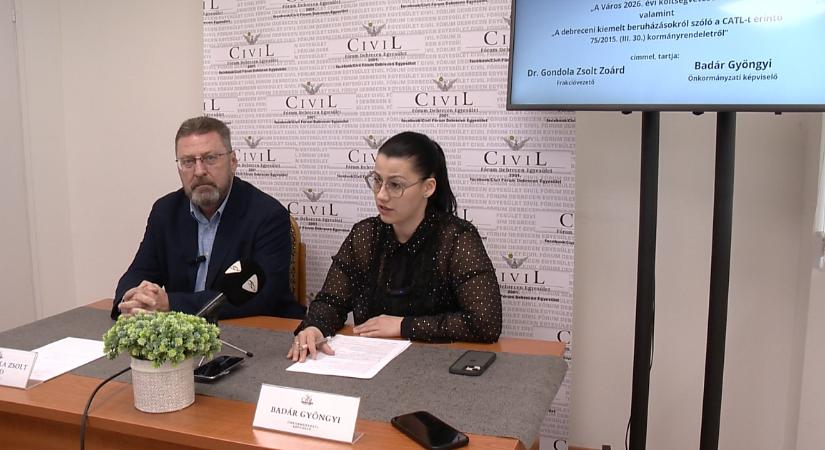 Gondola Zsolt Zoárd: a város költségvetése annyit ér, amennyit a debreceniek éreznek belőle