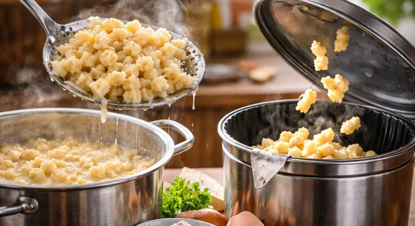 Ha ezt a bakit elköveted ehetetlen lesz a nokedlid, és a kukába fog landolni.