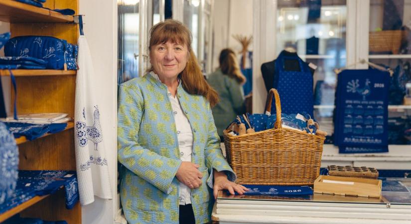 A Rábaköz mesevilága is megjelenik a győri kékfestő műhely textiljein