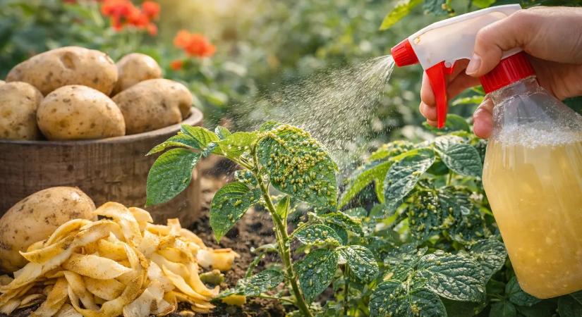 Így védekezhetsz a levéltetvek ellen krumplival